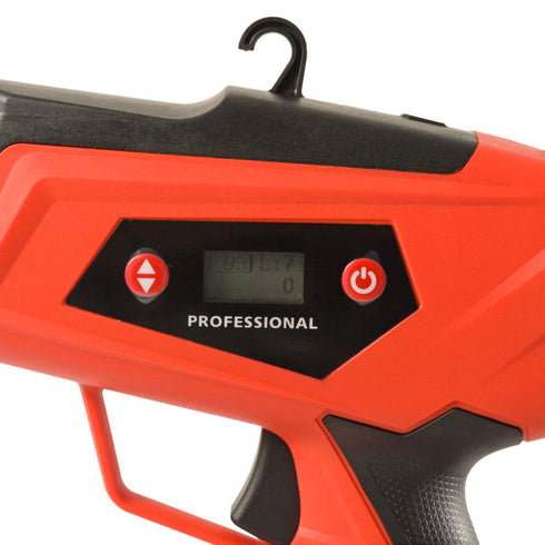 Masina de legat vie cu acumulator GARDEN-PRO cu fir metalic-hartie Dmax-25mm 16,8V/1x4,0Ah set cutie cu accesorii ENERGO