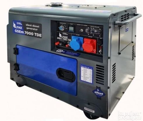 Generator pe benzina GSEm 7000 TDE - 6 KW