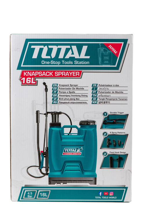 TOTAL - PULVERIZATOR 16L, 4.5BAR
