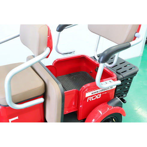 Triciclu Electric RDB LONG, fara permis, 2000W, 25km/h