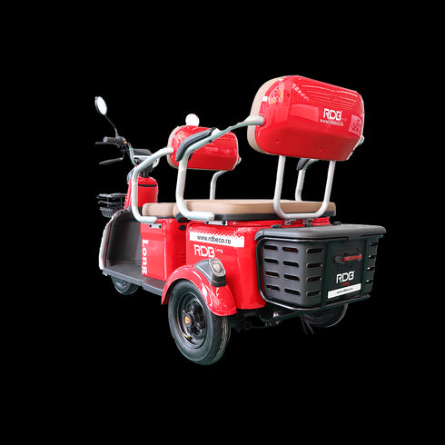 Triciclu Electric RDB LONG, fara permis, 2000W, 25km/h