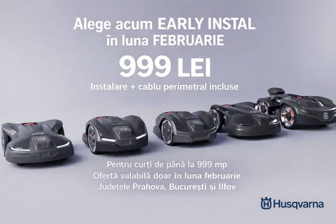 Robot de tuns gazonul cu tractiune integrala Husqvarna AutoMower 435X AWD