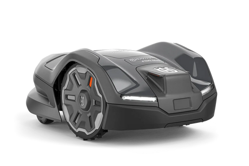 Husqvarna Automower® 410XE NERA cu tehnologie fără cablu de perimetru.