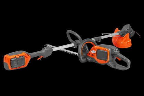 Trimmer de iarbă cu acumulatori Husqvarna Set trimmer 215iL și motounealtă gard viu 215iHD45