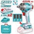TOTAL - MASINA DE INSURUBAT CU IMPACT CU ACUMULATOR - 20V - 2.0AH - LI-ION (INCLUDE 2 ACUMULATORI,1