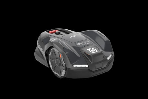 Husqvarna Automower® 410XE NERA cu tehnologie fără cablu de perimetru.