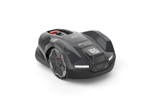 Husqvarna Automower® 410XE NERA cu tehnologie fără cablu de perimetru.