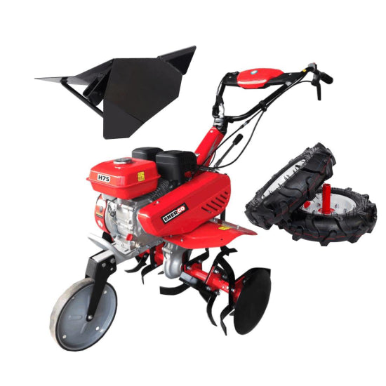 Motosapa 7CP H75 + roti cauciuc + rarita ENERGO 650003 - belgarden.ro