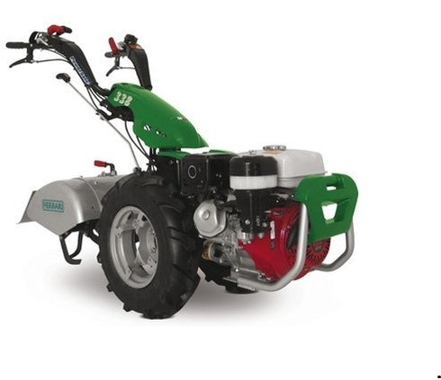Motocultivator Ferrari 338 Power Safe (Şasiu + Motor GX270V, 9.0 CP + Roți 5.0-10 + kit 92480427) - belgarden.ro