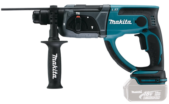 Masini de gaurit si insurubat, bormasini - Ciocan rotopercutor Makita LXT 18V SDS-PLUS, 1,9 J fara acumulatori DHR202Z - belgarden.ro