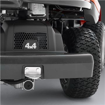Tractor rider pentru tuns gazonul cu servodirectie Husqvarna RC 320Ts AWD, 2, belgarden.ro