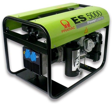 Generatoare de curent - Generator Electric PRAMAC model ES5000 230V 50Hz - belgarden.ro