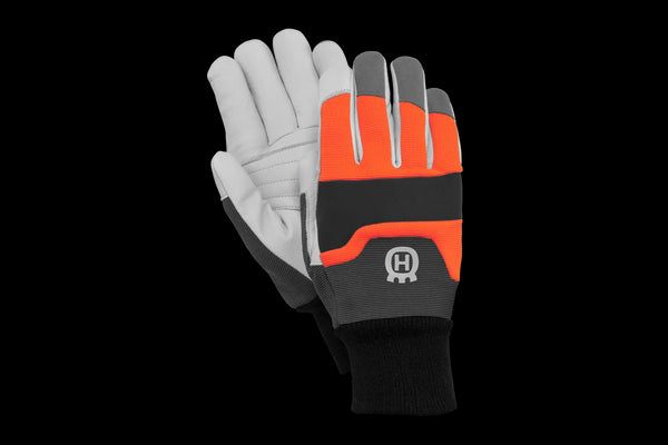 Echipamente protectie Husqvarna – Manusi de protectie Husqvarna din piele de capra si material textil, M9 - belgarden.ro