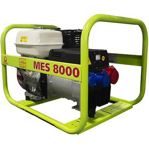 Generator de curent pe benzina PRAMAC MES8000T, portabil, trifazat, 8.3 kVA - belgarden.ro
