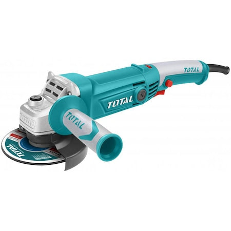 Polizoare, Flexuri - Polizor unghiular Total TG1121256-3, 1010 W, 125 mm diametru disc, 5000-12000 RPM, M14 filet, 220-240 V, maner auxiliar - belgarden.ro
