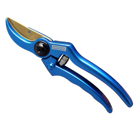 Foarfeca pentru vie 200 MM light blue, bypass, lama titanizata Energo - belgarden.ro